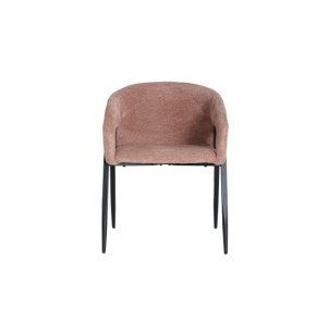 Silla AREN, Poliéster / Rosa Palo, Negro - Kodu Home Design 2