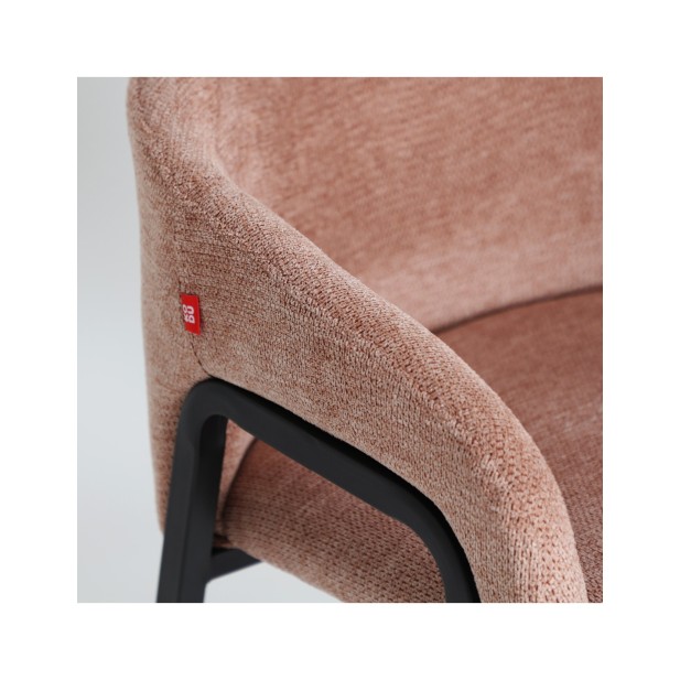 Silla AREN, Poliéster / Rosa Palo,...