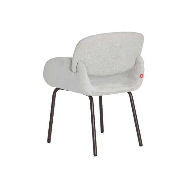 Silla NOOR, Poliéster / Blanco,...