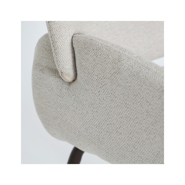 Silla NOOR, Poliéster / Blanco,...