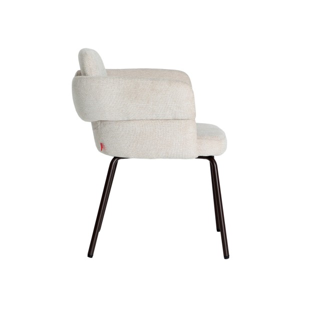 Silla LAVEN, Poliéster / Crema,...