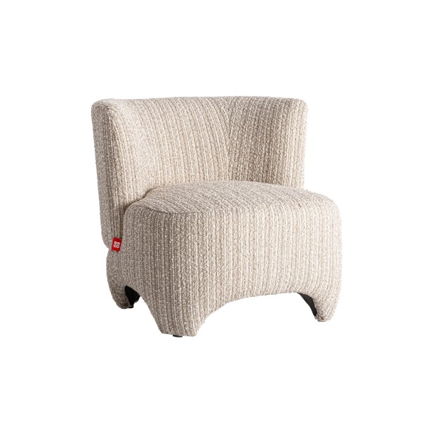 Sillón NUBA, Poliéster / Beige - Kodu...