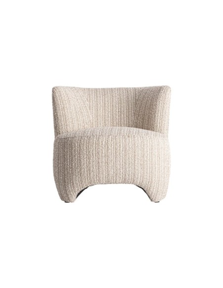 Sillón NUBA, Poliéster / Beige - Kodu Home Design