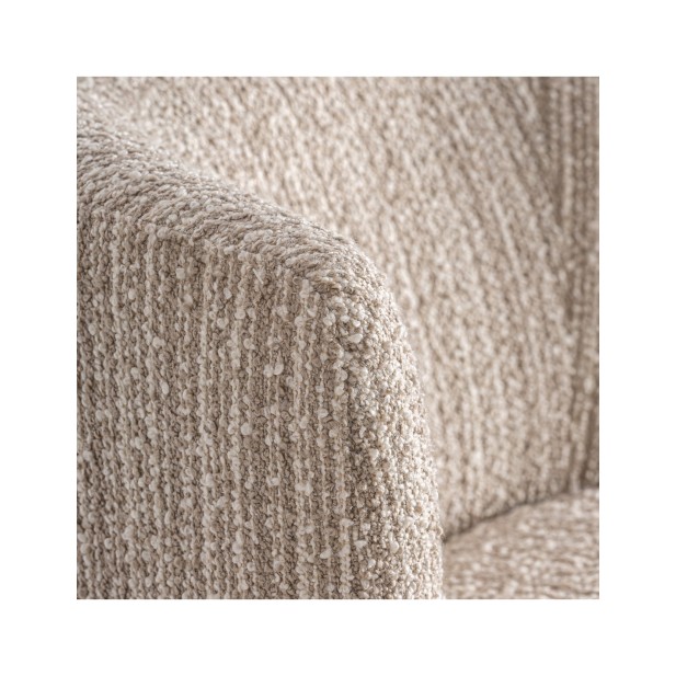 Sillón NUBA, Poliéster / Beige - Kodu...