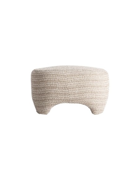 Reposapiés NUBA, Poliéster / Beige - Kodu Home Design