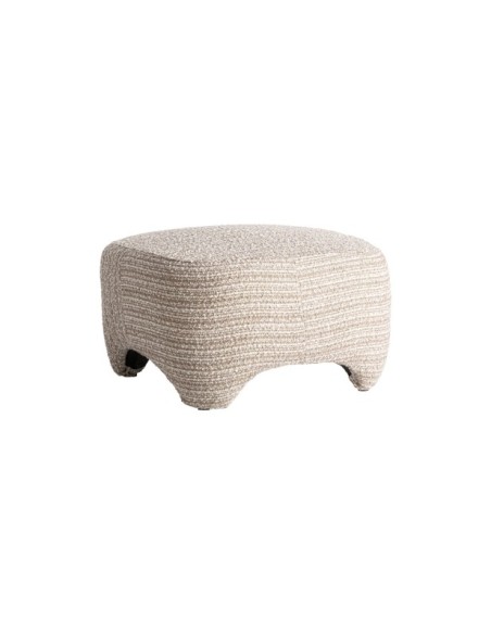 Reposapiés NUBA, Poliéster / Beige - Kodu Home Design