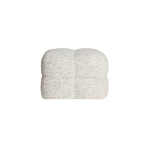 Reposapiés BLOCK, Poliéster / Beige - Kodu Home Design 2