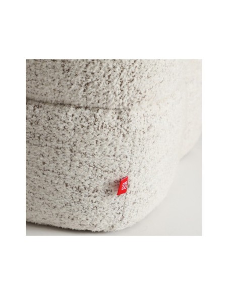 Reposapiés BLOCK, Poliéster / Beige - Kodu Home Design