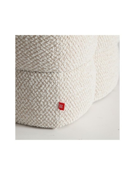 Reposapiés NOOK, Poliéster / Beige - Kodu Home Design