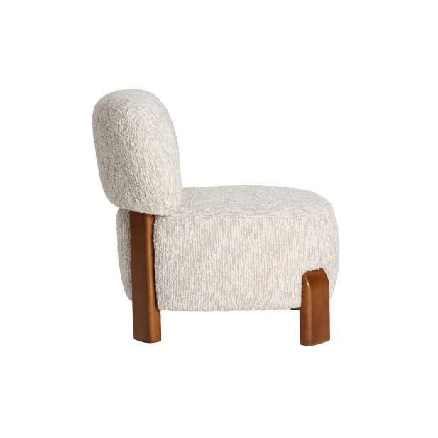 Sillón LOAM, Poliéster / Beige,...