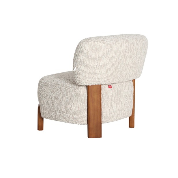 Sillón LOAM, Poliéster / Beige,...