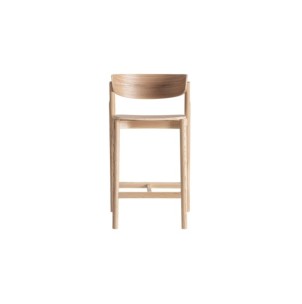 Taburete Alto WIELER 64 cm, Madera / Marrón - Kodu Home... 2