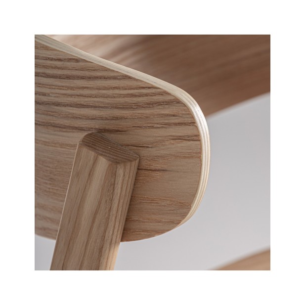 Taburete Alto WIELER 64 cm, Madera /...