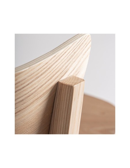 Taburete Alto WIELER 64 cm, Madera / Marrón - Kodu Home Design