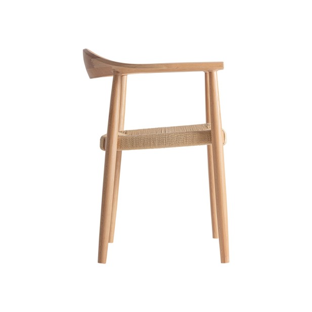 Silla WIELER, Madera / Marrón, Beige...