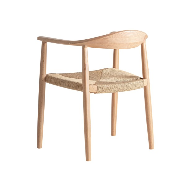 Silla WIELER, Madera / Marrón, Beige...