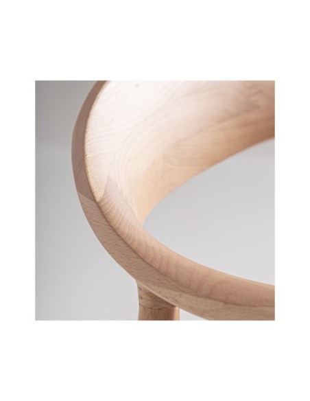 Silla WIELER, Madera / Marrón, Beige - Kodu Home Design