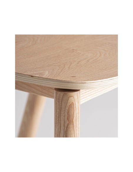 Silla WIELER, DM / Marrón - Kodu Home Design