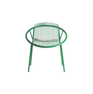 Silla Exterior BRIENZ, Hierro / Verde, Beige - Kodu Home... 2