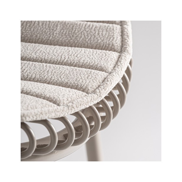 Taburete Alto BRIENZ 78 cm, Hierro /...