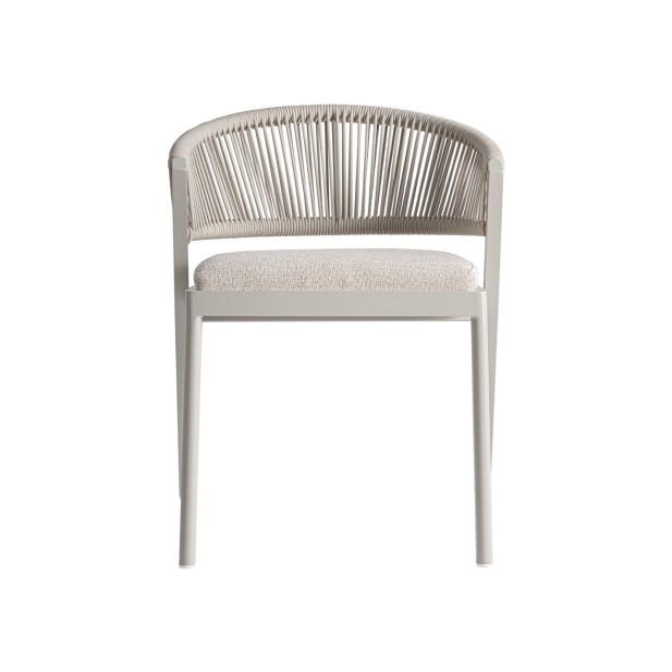 Silla Exterior TEGNA, Aluminio / Gris...