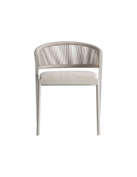 Silla Exterior TEGNA, Aluminio / Gris - Kodu Home Design