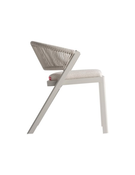 Silla Exterior TEGNA, Aluminio / Gris - Kodu Home Design