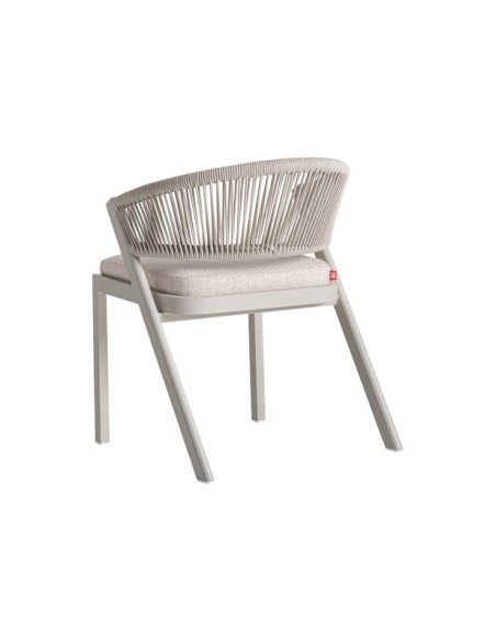 Silla Exterior TEGNA, Aluminio / Gris - Kodu Home Design