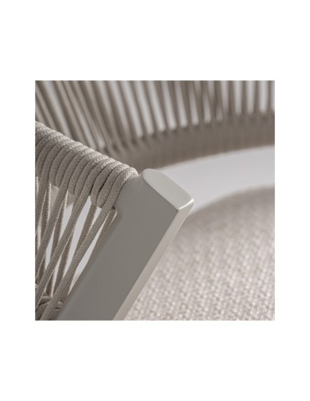 Silla Exterior TEGNA, Aluminio / Gris - Kodu Home Design