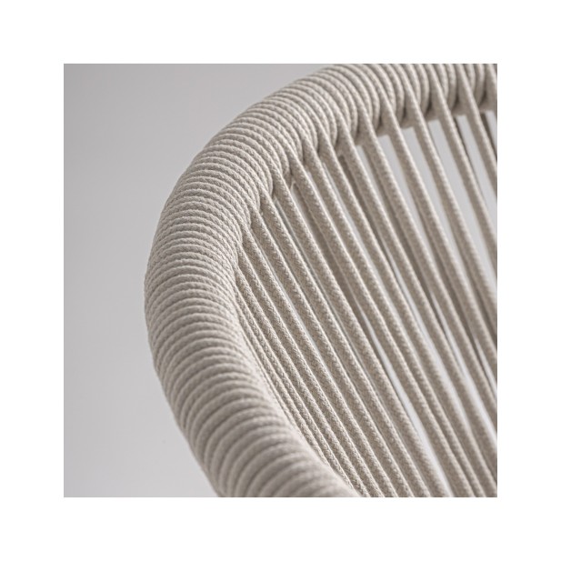 Silla Exterior TEGNA, Aluminio / Gris...