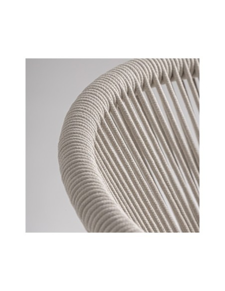 Silla Exterior TEGNA, Aluminio / Gris - Kodu Home Design