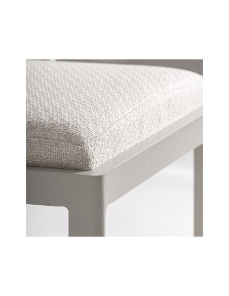 Silla Exterior TEGNA, Aluminio / Gris - Kodu Home Design