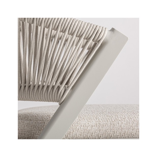 Silla Exterior TEGNA, Aluminio / Gris...