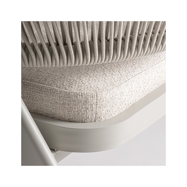 Silla Exterior TEGNA, Aluminio / Gris...