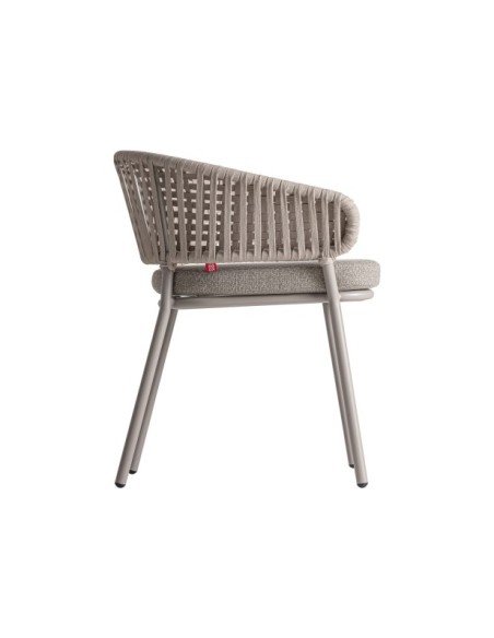 Silla Exterior LENK, Aluminio / Topo - Kodu Home Design