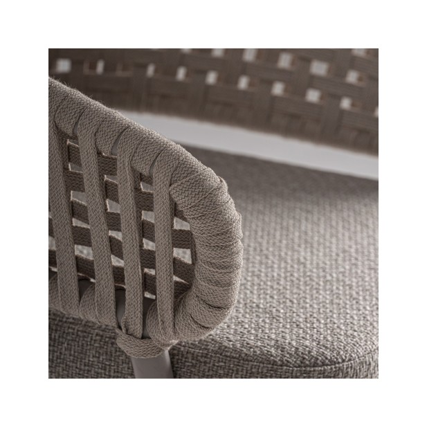 Silla Exterior LENK, Aluminio / Topo...