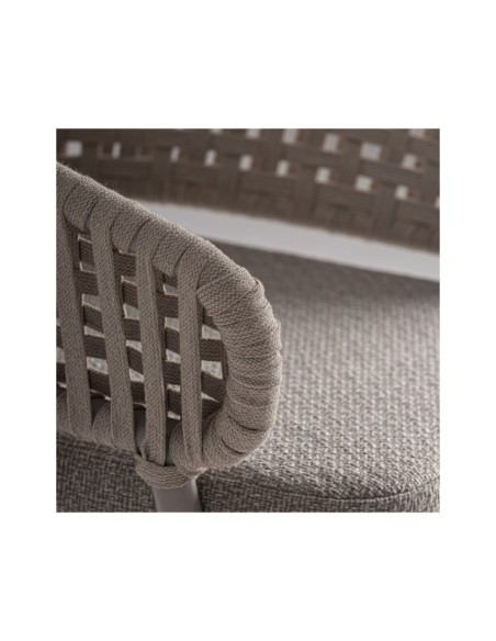 Silla Exterior LENK, Aluminio / Topo - Kodu Home Design