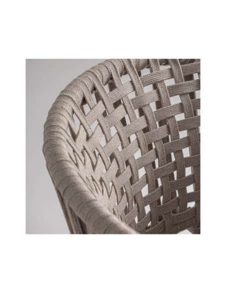 Silla Exterior LENK, Aluminio / Topo - Kodu Home Design