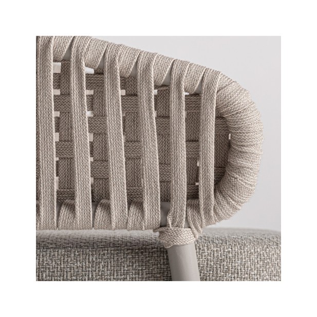 Silla Exterior LENK, Aluminio / Topo...