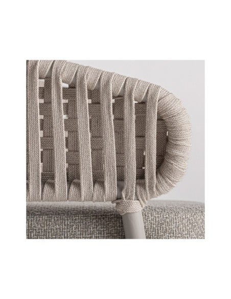 Silla Exterior LENK, Aluminio / Topo - Kodu Home Design