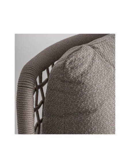 Tumbona Exterior LENK, Aluminio, Polipropileno / Topo - Kodu Home Design