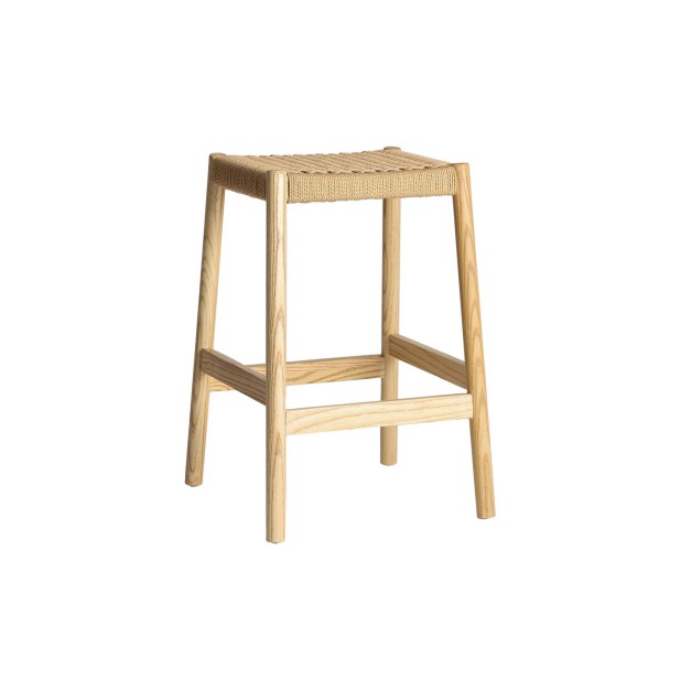 Taburete Alto VALJEA 66 cm, Madera /...