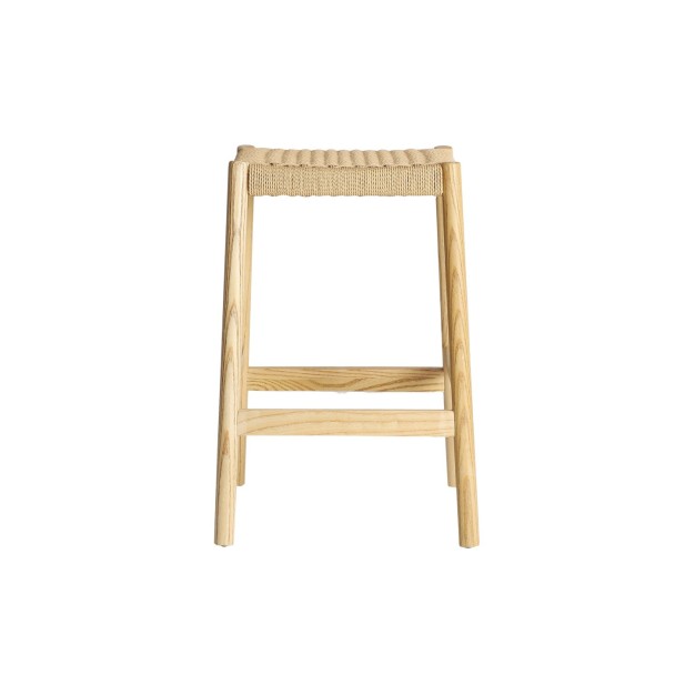 Taburete Alto VALJEA 66 cm, Madera /...