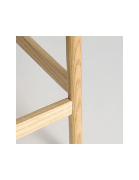 Taburete Alto VALJEA 66 cm, Madera / Marrón - Kodu Home Design