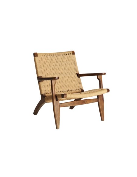 Sillón JESHARE, Madera / Marrón - Kodu Home Design