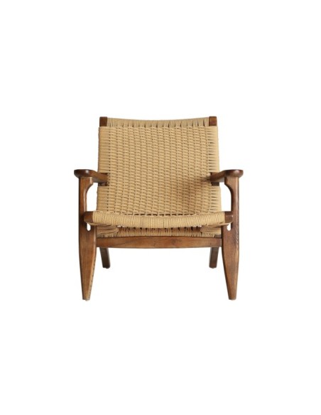 Sillón JESHARE, Madera / Marrón - Kodu Home Design