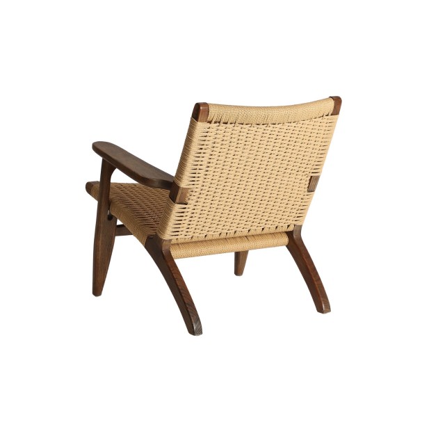 Sillón JESHARE, Madera / Marrón -...