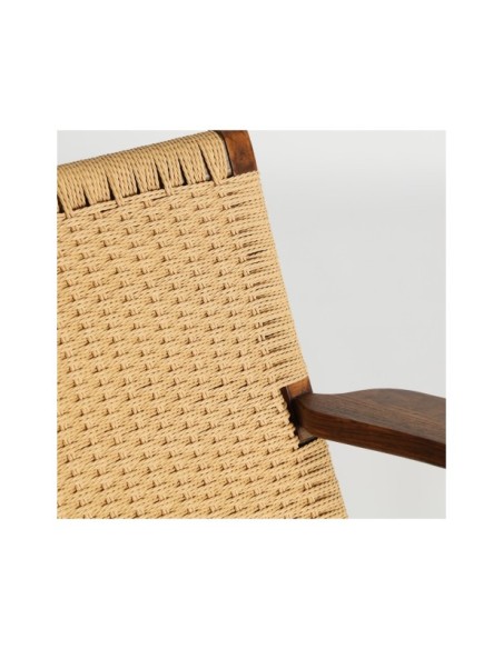 Sillón JESHARE, Madera / Marrón - Kodu Home Design