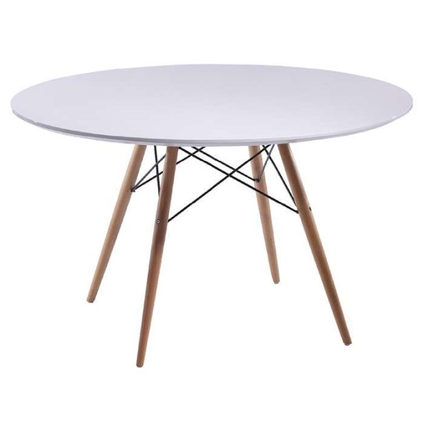 Mesa Eames 100cm Blanco