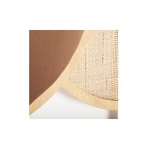 Cabecero de Cama LARVIK 160x130 cm, Madera, Terciopelo,... 2